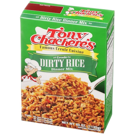 Tony Chacheres Creole Foods Tony Chachere's Creole Dirty Rice Mix 40 oz., PK8 00362
